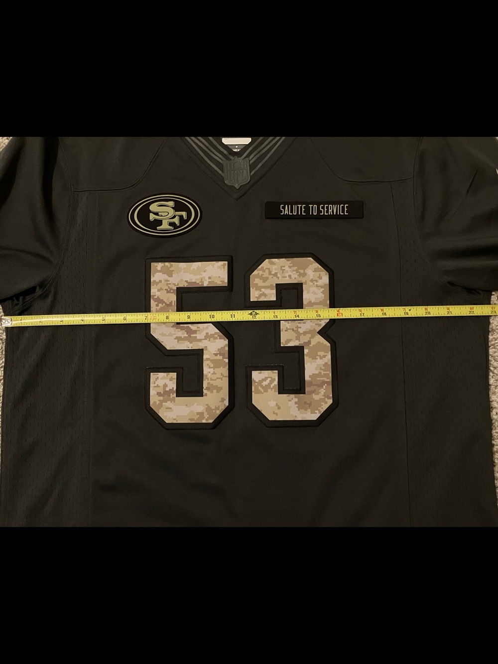 NaVorro Bowman #53 San Francisco 49ers Nike Salute to Service NFL Jersey Medium - Picture 8 of 11